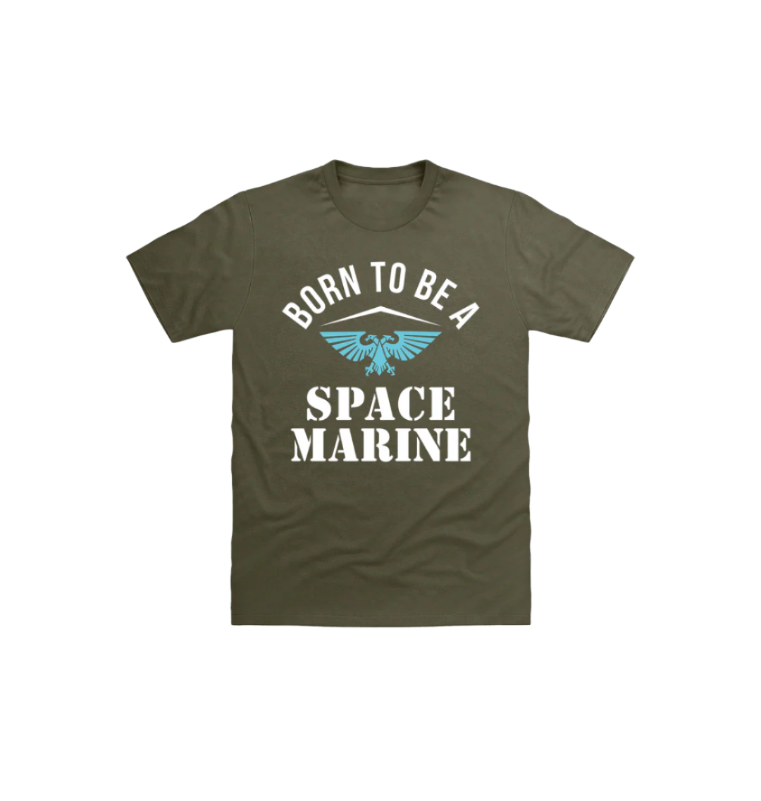 Military Green Printed Kids T-Shirt